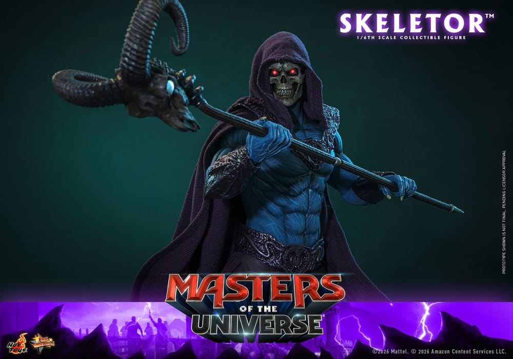 HOT TOYS - Masters of the Universe Movie Masterpiece Action Figure 1/6 Skeletor