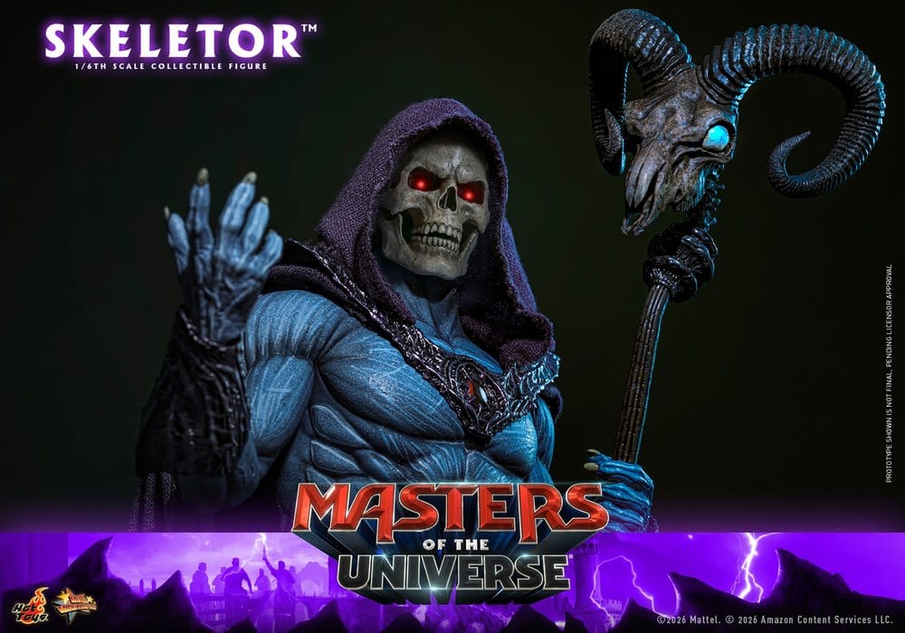 HOT TOYS - Masters of the Universe Movie Masterpiece Action Figure 1/6 Skeletor