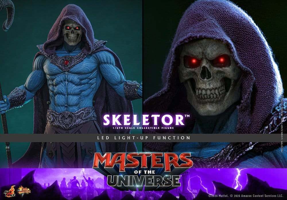 HOT TOYS - Masters of the Universe Movie Masterpiece Action Figure 1/6 Skeletor