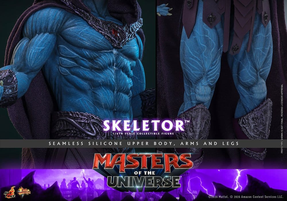 HOT TOYS - Masters of the Universe Movie Masterpiece Action Figure 1/6 Skeletor