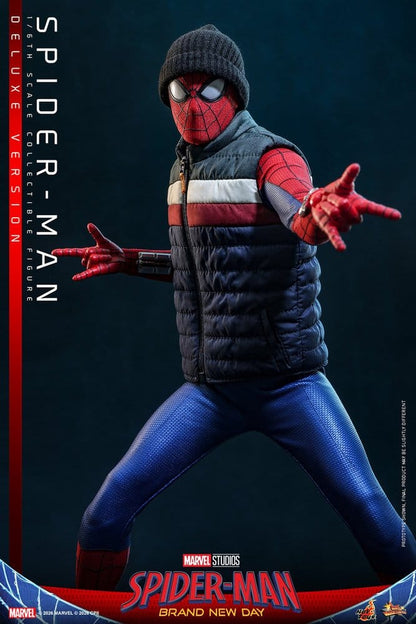 HOT TOYS - Marvel Spider-Man: Brand New Day Action Figure 1/6 Spider-Man (Deluxe Version)