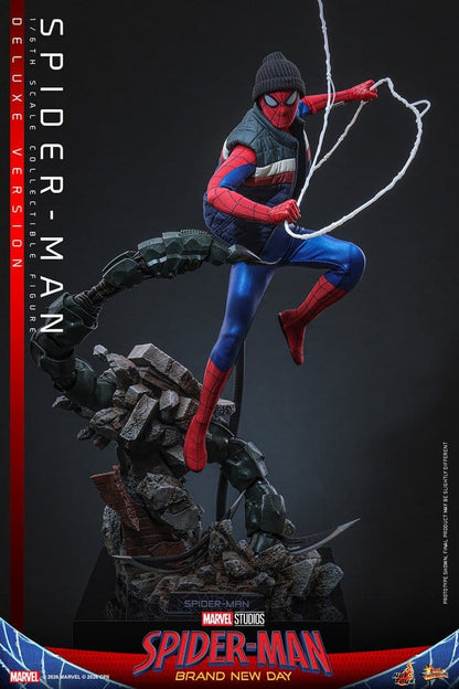 HOT TOYS - Marvel Spider-Man: Brand New Day Action Figure 1/6 Spider-Man (Deluxe Version)
