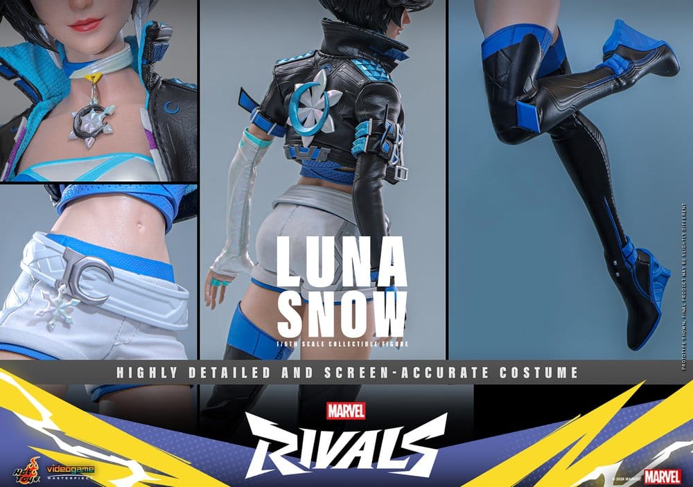 HOT TOYS - Marvel Rivals Videogame Masterpiece Action Figure 1/6 Luna Snow
