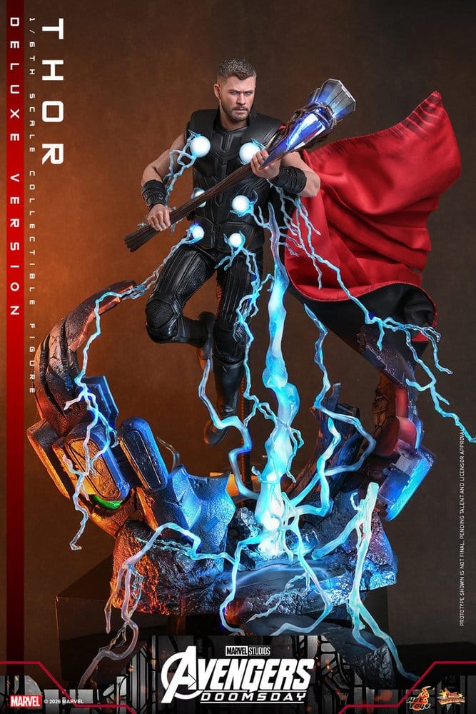 HOT TOYS - Avengers: Doomsday Movie Masterpiece Action Figure 1/6 Thor (Deluxe Version)
