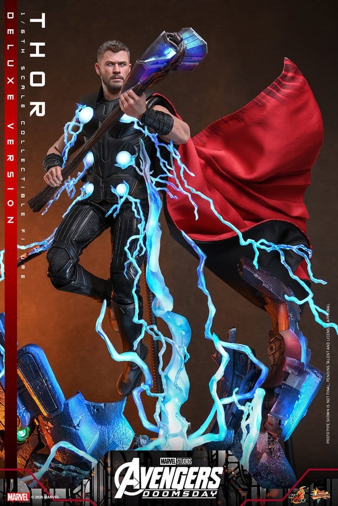 HOT TOYS - Avengers: Doomsday Movie Masterpiece Action Figure 1/6 Thor (Deluxe Version)