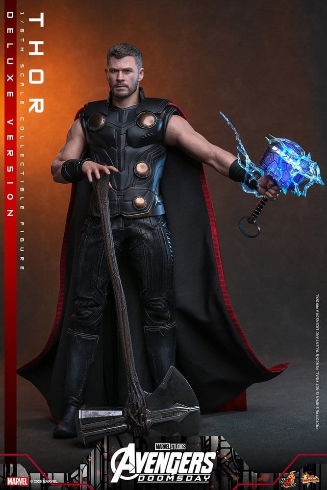 HOT TOYS - Avengers: Doomsday Movie Masterpiece Action Figure 1/6 Thor (Deluxe Version)