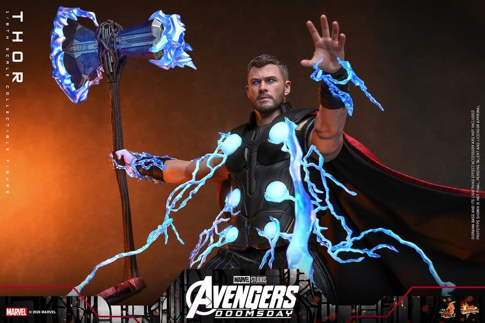 HOT TOYS - Avengers: Doomsday Movie Masterpiece Action Figure 1/6 Thor