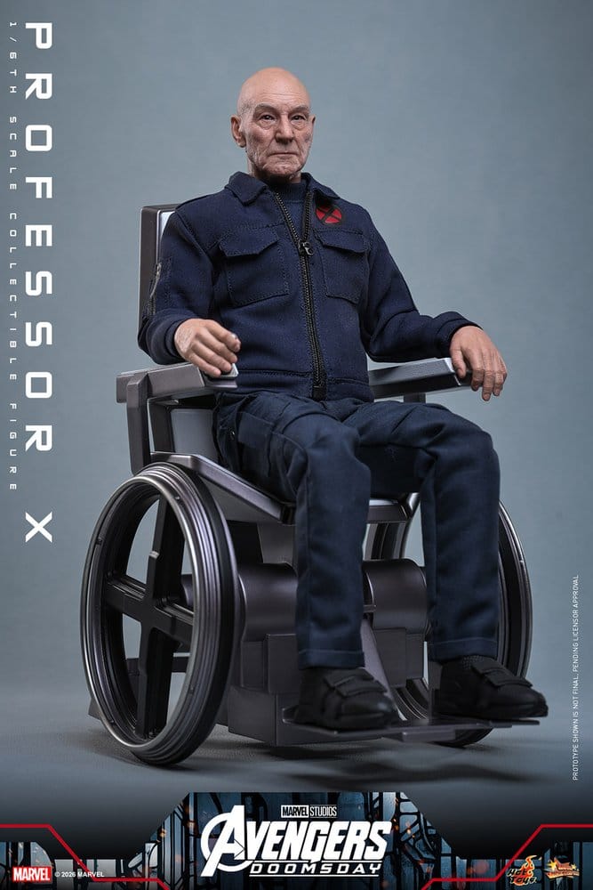 HOT TOYS - Marvel X-Men Action Figure 1/6 Professor X 25