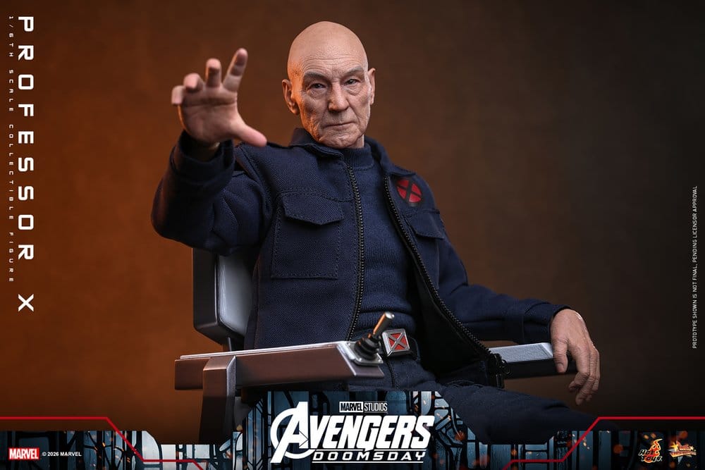 HOT TOYS - Marvel X-Men Action Figure 1/6 Professor X 25