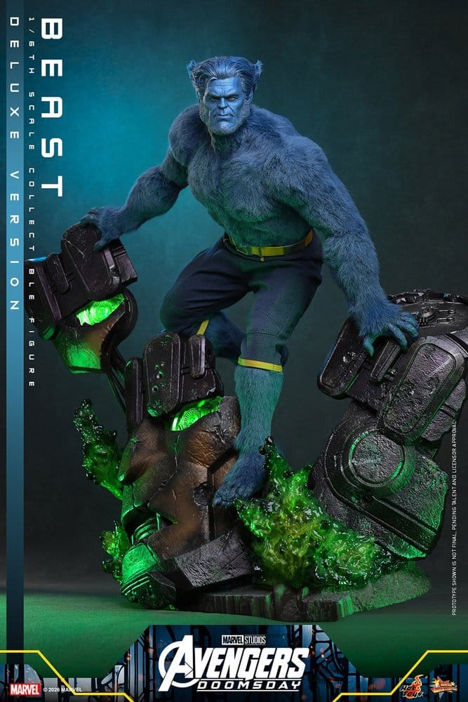 HOT TOYS - Marvel X-Men Movie Masterpiece Action Figure 1/6 Beast (Deluxe Version)