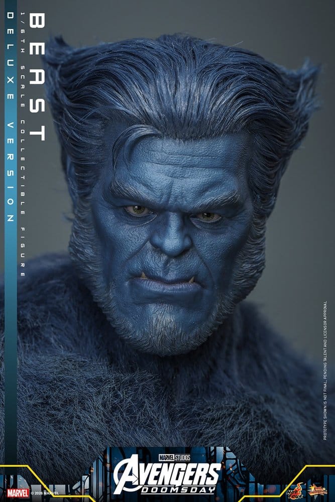 HOT TOYS - Marvel X-Men Movie Masterpiece Action Figure 1/6 Beast (Deluxe Version)