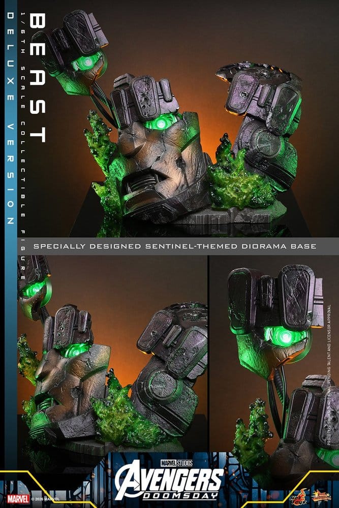 HOT TOYS - Marvel X-Men Movie Masterpiece Action Figure 1/6 Beast (Deluxe Version)