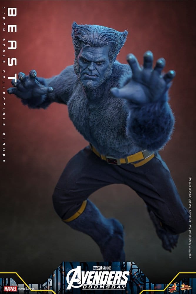 HOT TOYS - Marvel X-Men Movie Masterpiece Action Figure 1/6 Beast (Collector Edition)