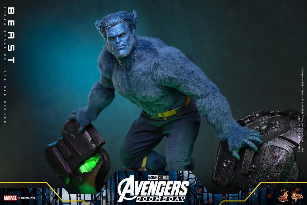 HOT TOYS - Marvel X-Men Movie Masterpiece Action Figure 1/6 Beast (Collector Edition)