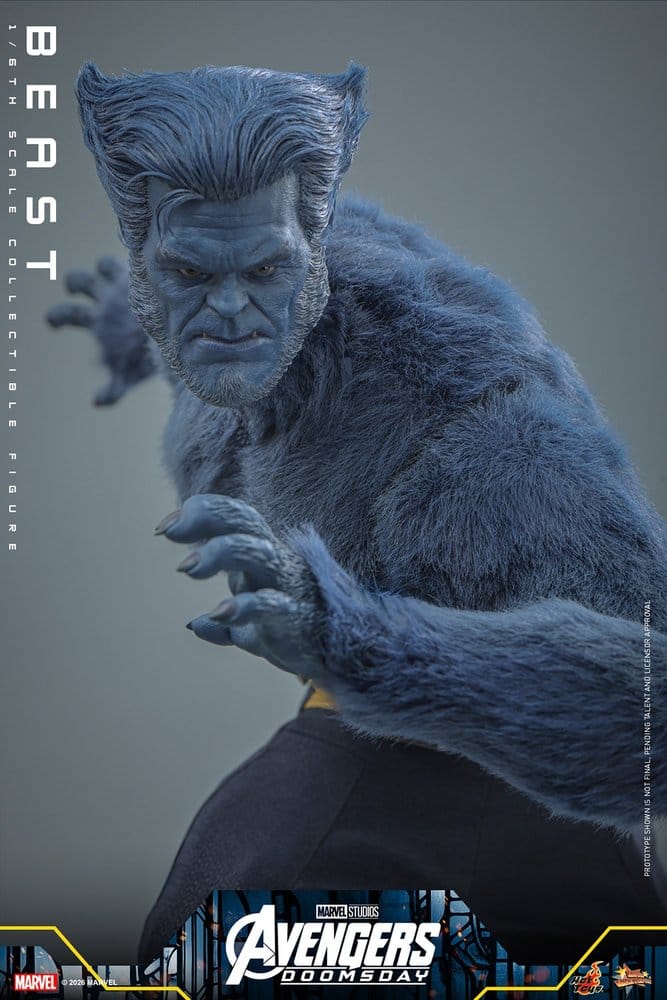 HOT TOYS - Marvel X-Men Movie Masterpiece Action Figure 1/6 Beast (Collector Edition)