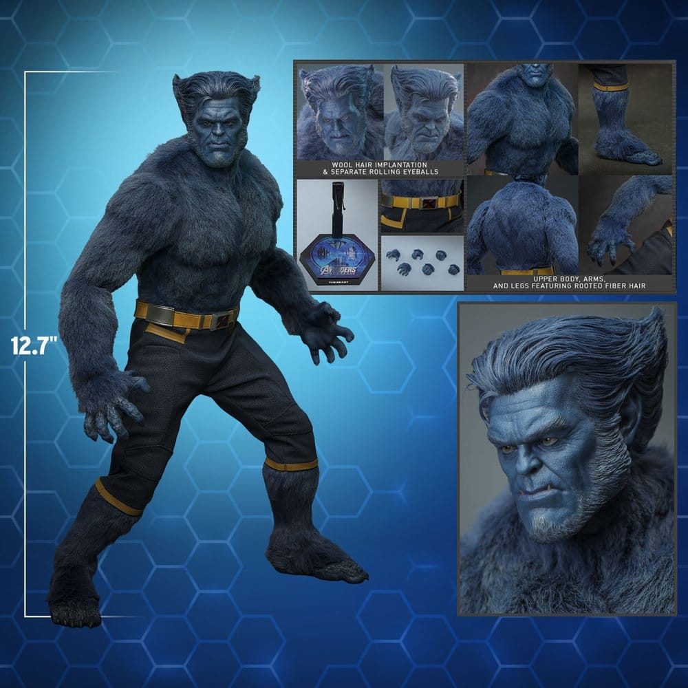 HOT TOYS - Marvel X-Men Movie Masterpiece Action Figure 1/6 Beast (Collector Edition)