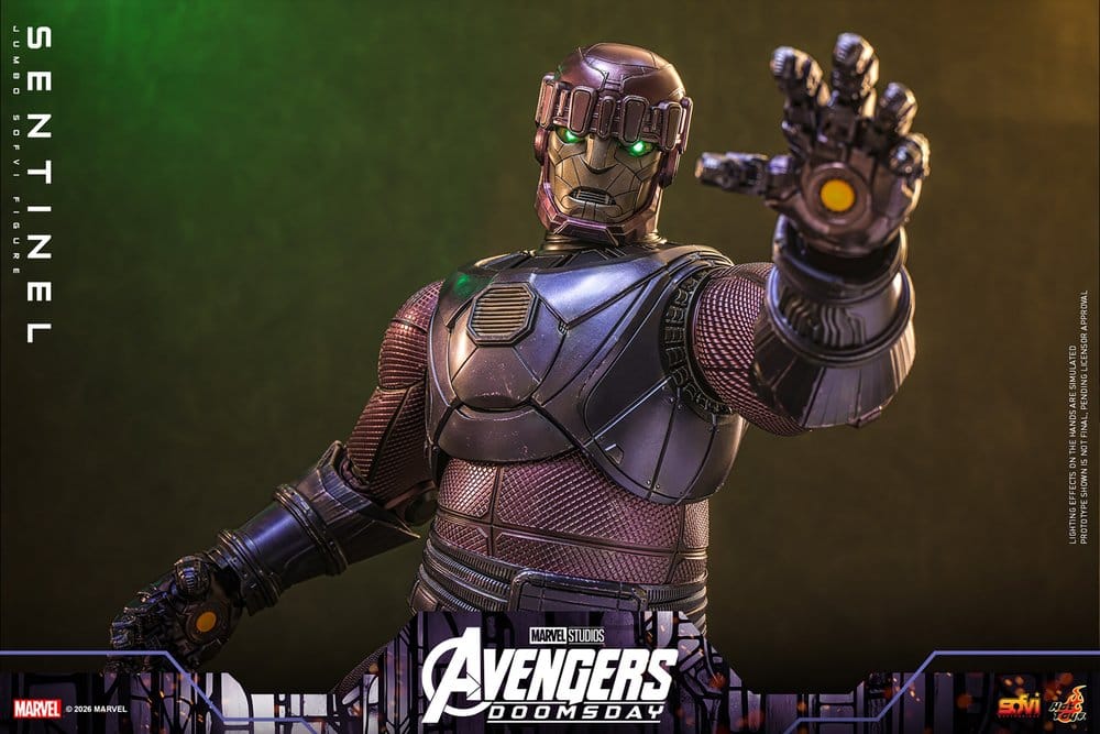 HOT TOYS - Marvel Sofvi Masterpiece Series Action Figure Sentinel 60 cm