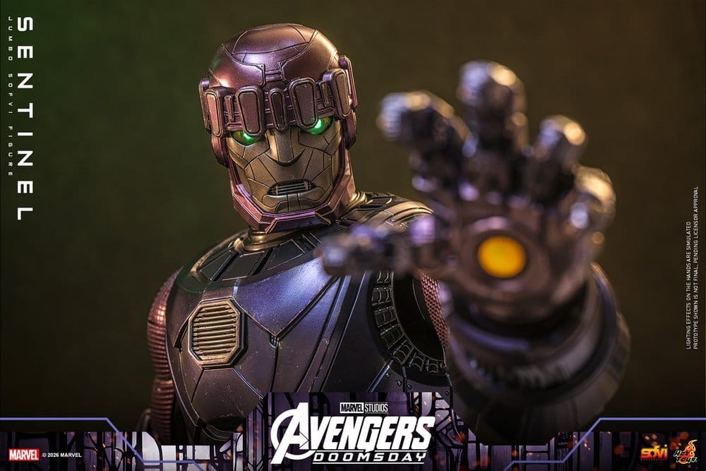 HOT TOYS - Marvel Sofvi Masterpiece Series Action Figure Sentinel 60 cm