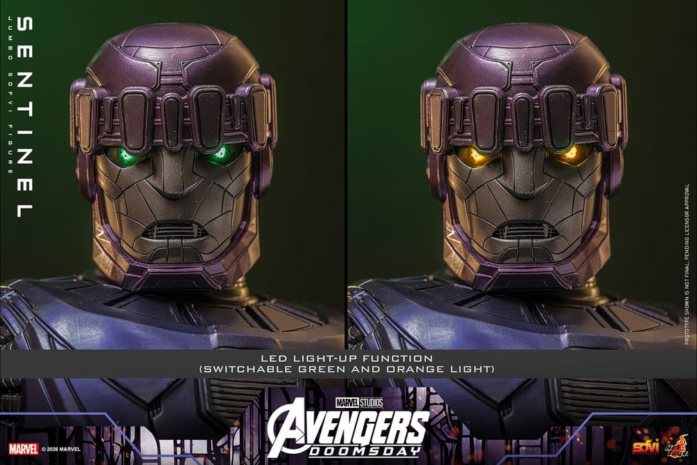 HOT TOYS - Marvel Sofvi Masterpiece Series Action Figure Sentinel 60 cm