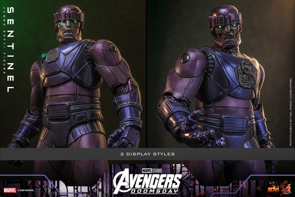 HOT TOYS - Marvel Sofvi Masterpiece Series Action Figure Sentinel 60 cm