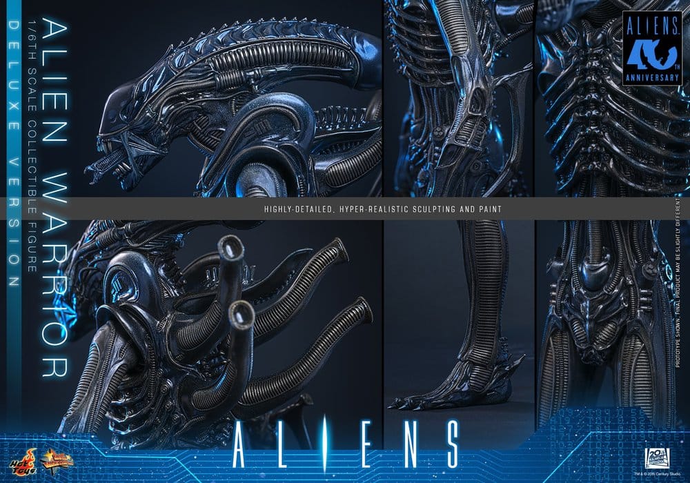 HOT TOYS - Alien Movie Masterpiece Action Figure 1/6 Alien Warrior (Deluxe Version) MMS899