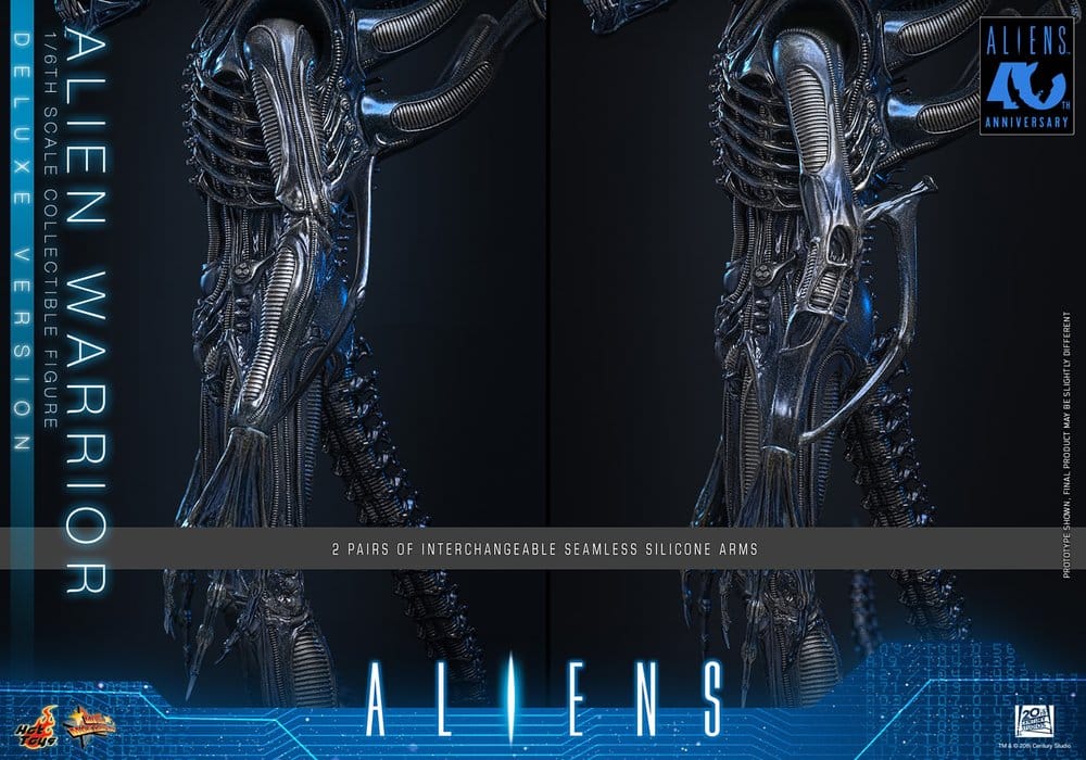 HOT TOYS - Alien Movie Masterpiece Action Figure 1/6 Alien Warrior (Deluxe Version) MMS899
