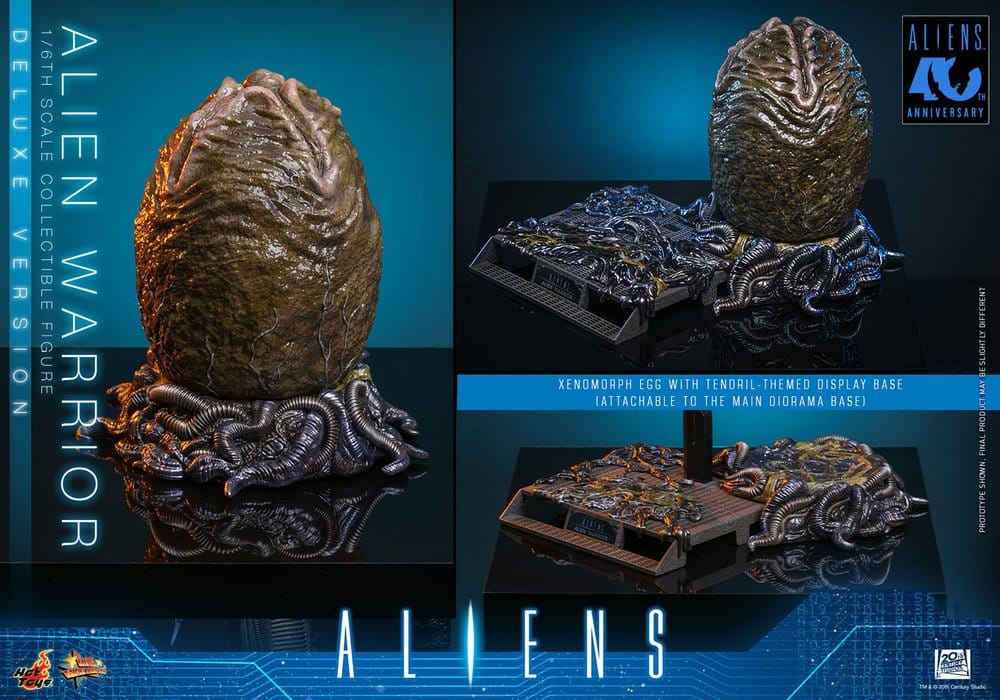 HOT TOYS - Alien Movie Masterpiece Action Figure 1/6 Alien Warrior (Deluxe Version) MMS899
