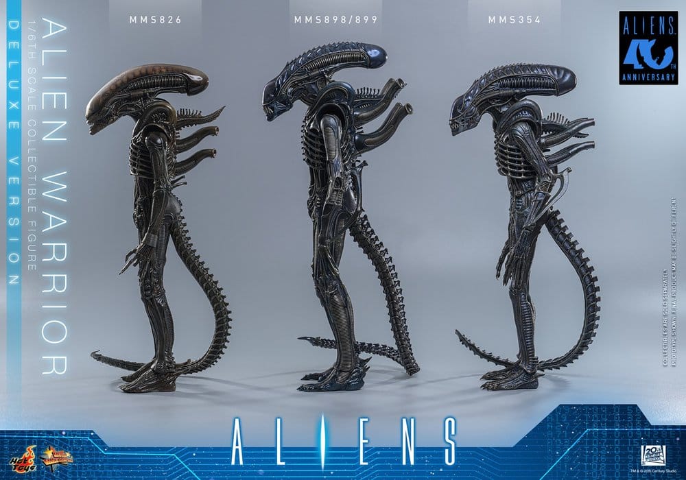 HOT TOYS - Alien Movie Masterpiece Action Figure 1/6 Alien Warrior (Deluxe Version) MMS899
