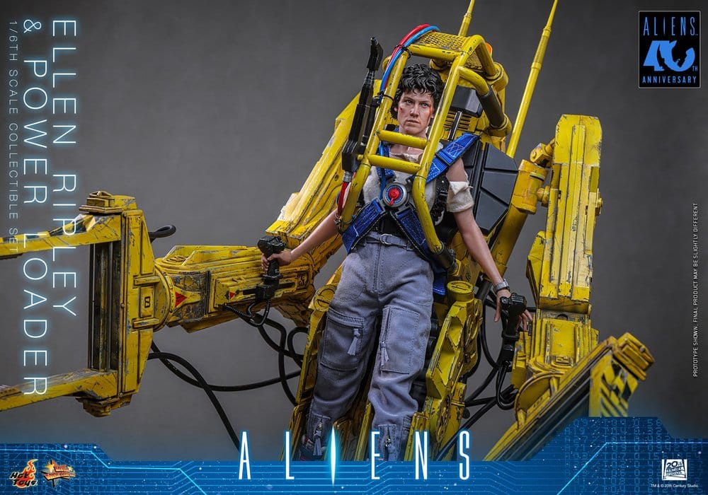 HOT TOYS - Alien Movie Masterpiece Figure Set 1/6 Ellen Ripley and Power Loader