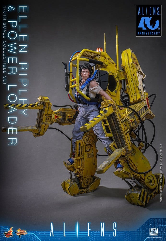 HOT TOYS - Alien Movie Masterpiece Figure Set 1/6 Ellen Ripley and Power Loader