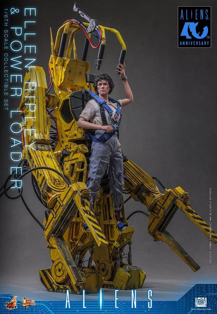 HOT TOYS - Alien Movie Masterpiece Figure Set 1/6 Ellen Ripley and Power Loader