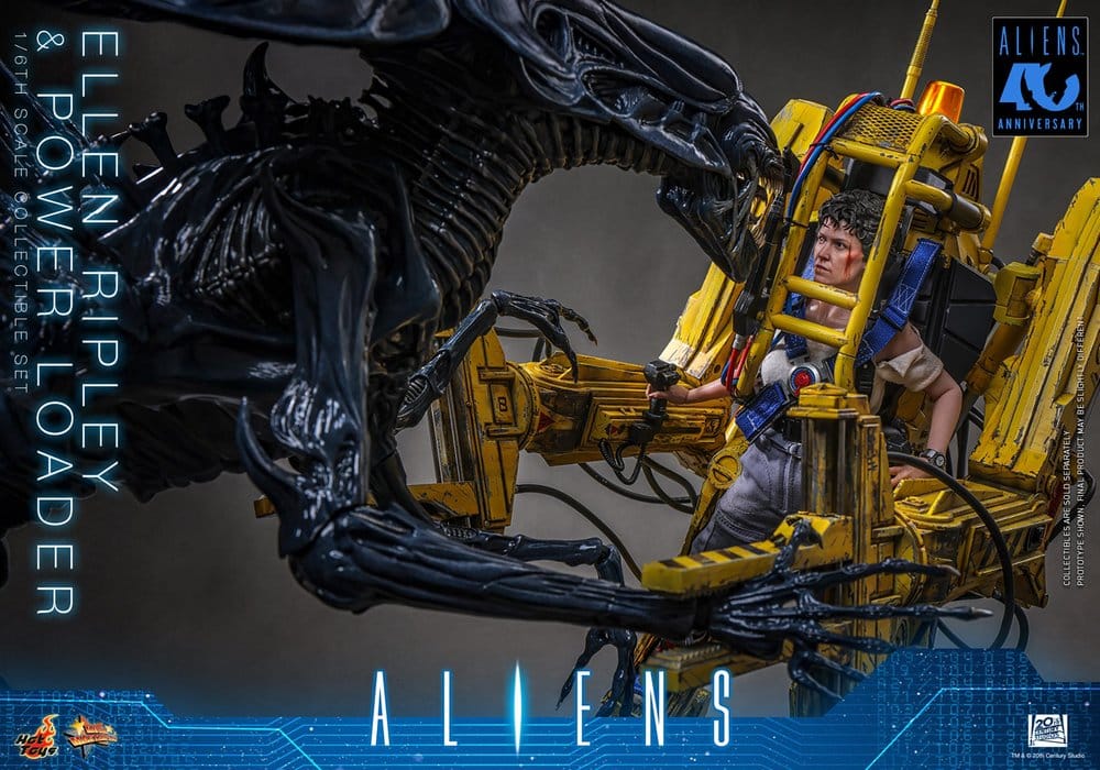 HOT TOYS - Alien Movie Masterpiece Figure Set 1/6 Ellen Ripley and Power Loader