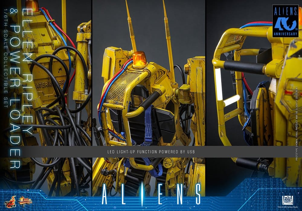 HOT TOYS - Alien Movie Masterpiece Figure Set 1/6 Ellen Ripley and Power Loader