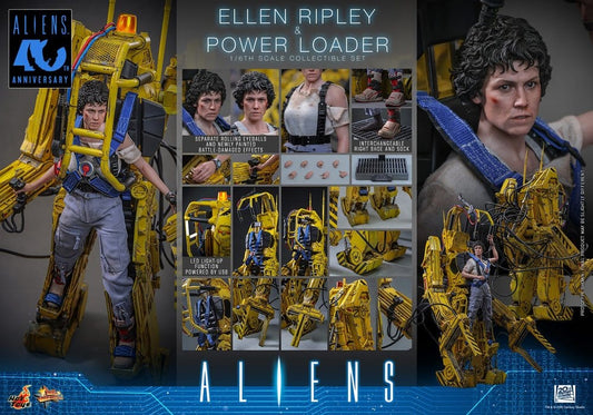 HOT TOYS - Alien Movie Masterpiece Figure Set 1/6 Ellen Ripley and Power Loader