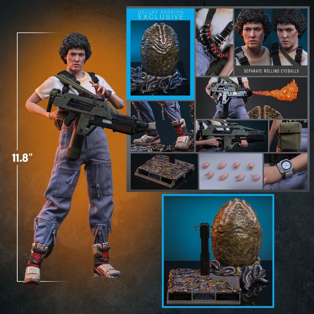 HOT TOYS - Alien Movie Masterpiece Action Figure 1/6 Ellen Ripley (Deluxe Version)  MMS895