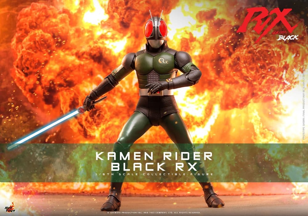 HOT TOYS - Kamen Rider Black RX Action Figure 1/6 Kamen Rider Black RX