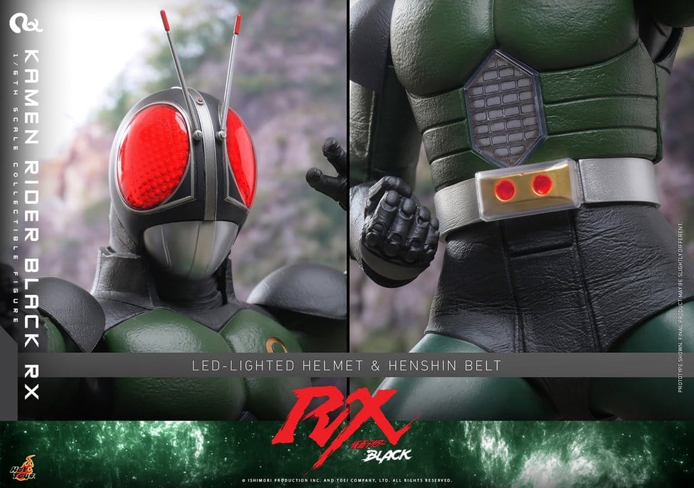 HOT TOYS - Kamen Rider Black RX Action Figure 1/6 Kamen Rider Black RX
