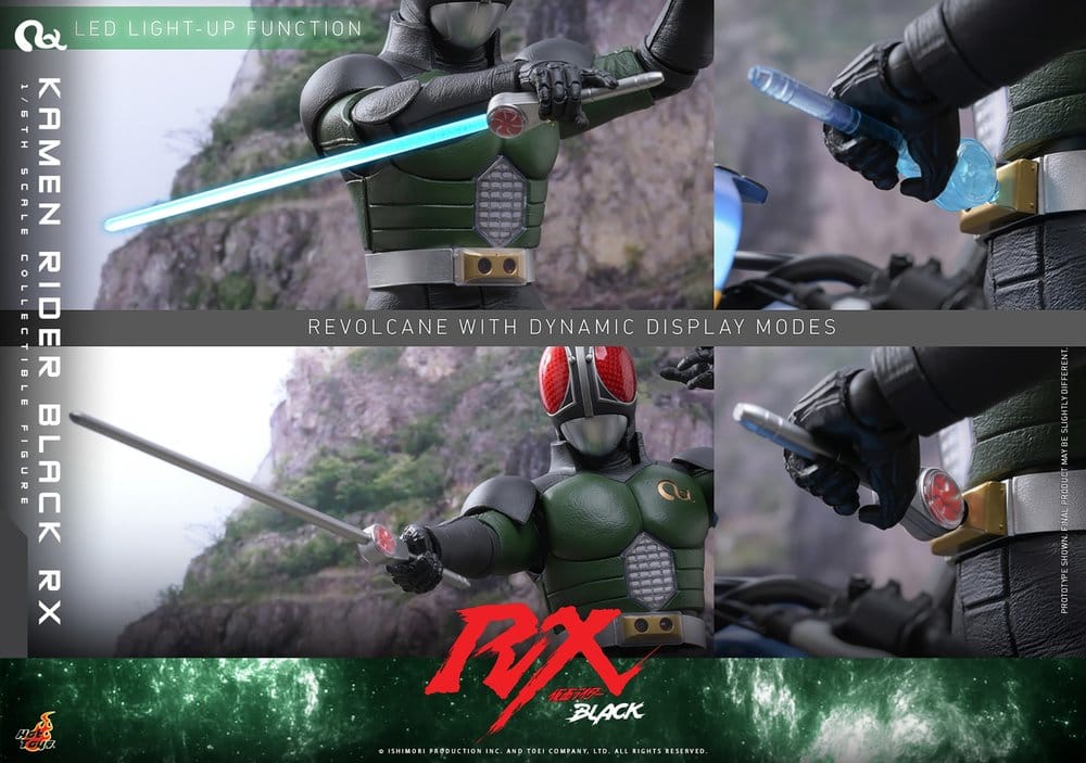 HOT TOYS - Kamen Rider Black RX Action Figure 1/6 Kamen Rider Black RX
