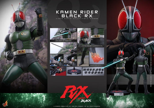 HOT TOYS - Kamen Rider Black RX Action Figure 1/6 Kamen Rider Black RX