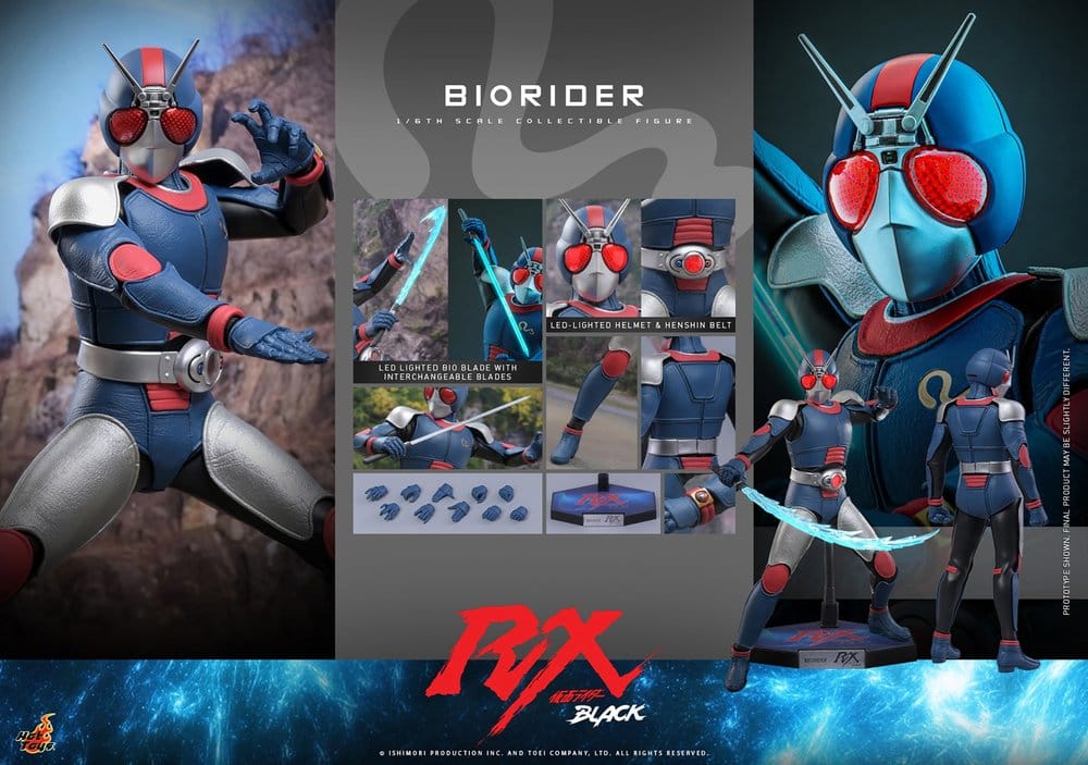 HOT TOYS - Kamen Rider Black RX Action Figure 1/6 BioRider