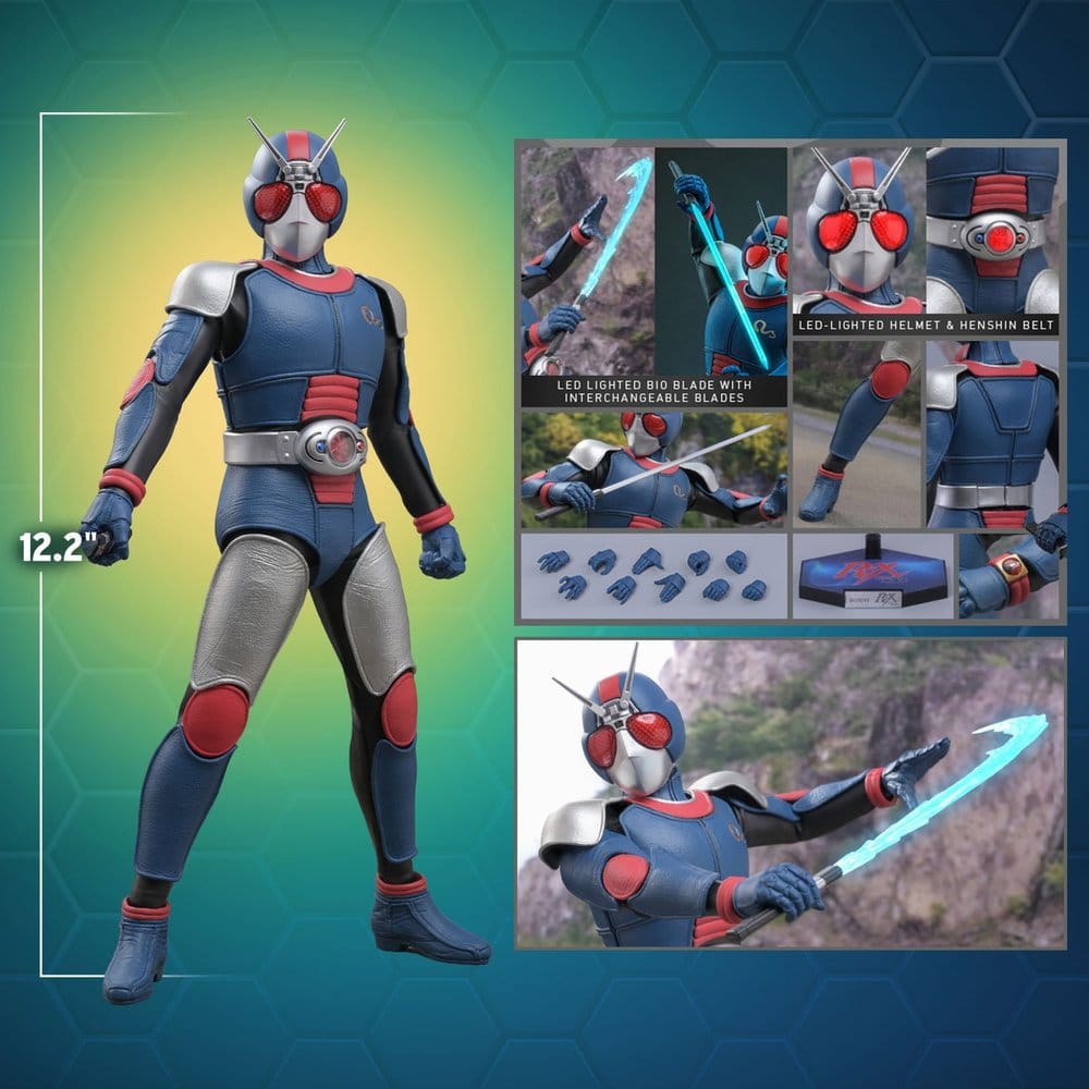 HOT TOYS - Kamen Rider Black RX Action Figure 1/6 BioRider