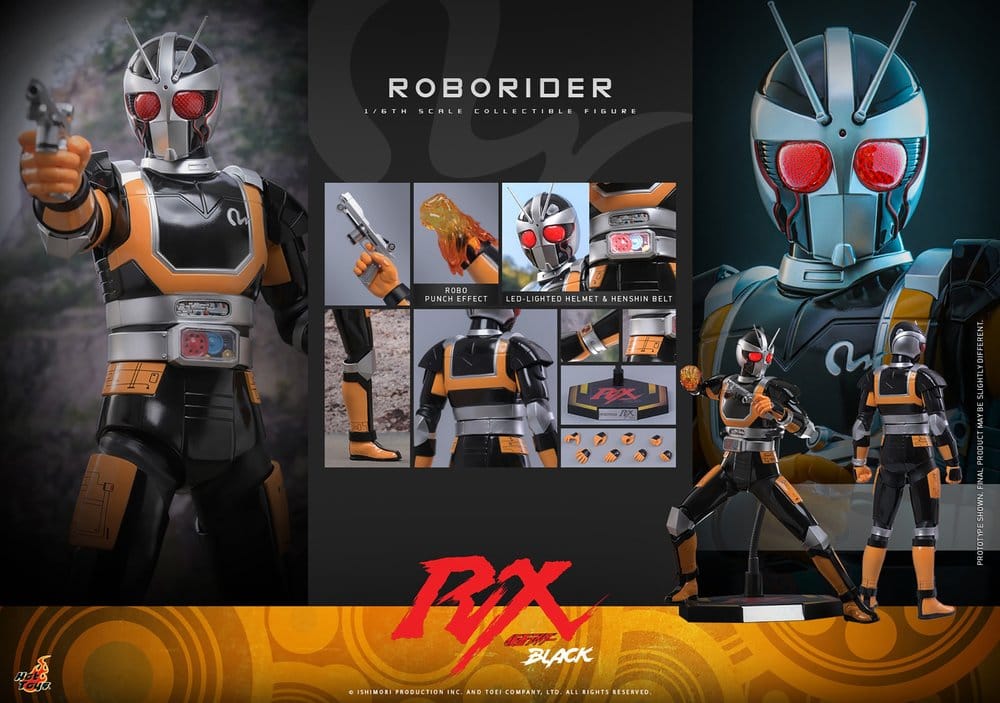 HOT TOYS - Kamen Rider Black RX Action Figure 1/6 RoboRider