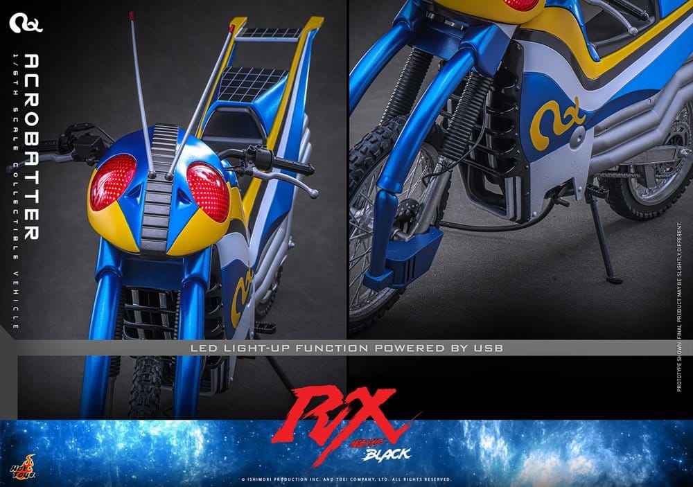 HOT TOYS - Kamen Rider Black RX Vehicle 1/6 Acrobatter