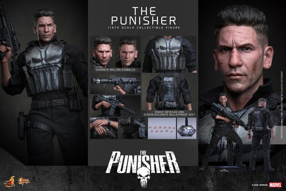 HOT TOYS - Marvel Action Figure 1/6 The Punisher