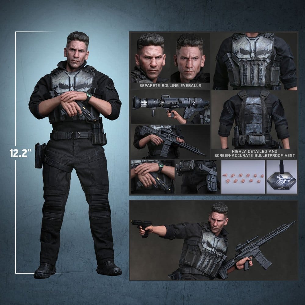 HOT TOYS - Marvel Action Figure 1/6 The Punisher