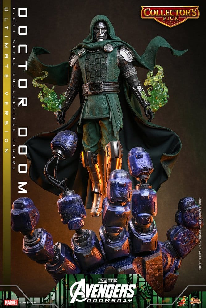 HOT TOYS - Avengers: Doomsday Movie Masterpiece Action Figure 1/6 Doctor Doom (Ultimate Version)