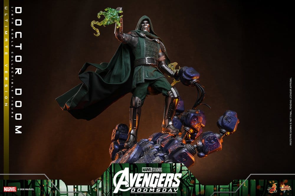 HOT TOYS - Avengers: Doomsday Movie Masterpiece Action Figure 1/6 Doctor Doom (Ultimate Version)