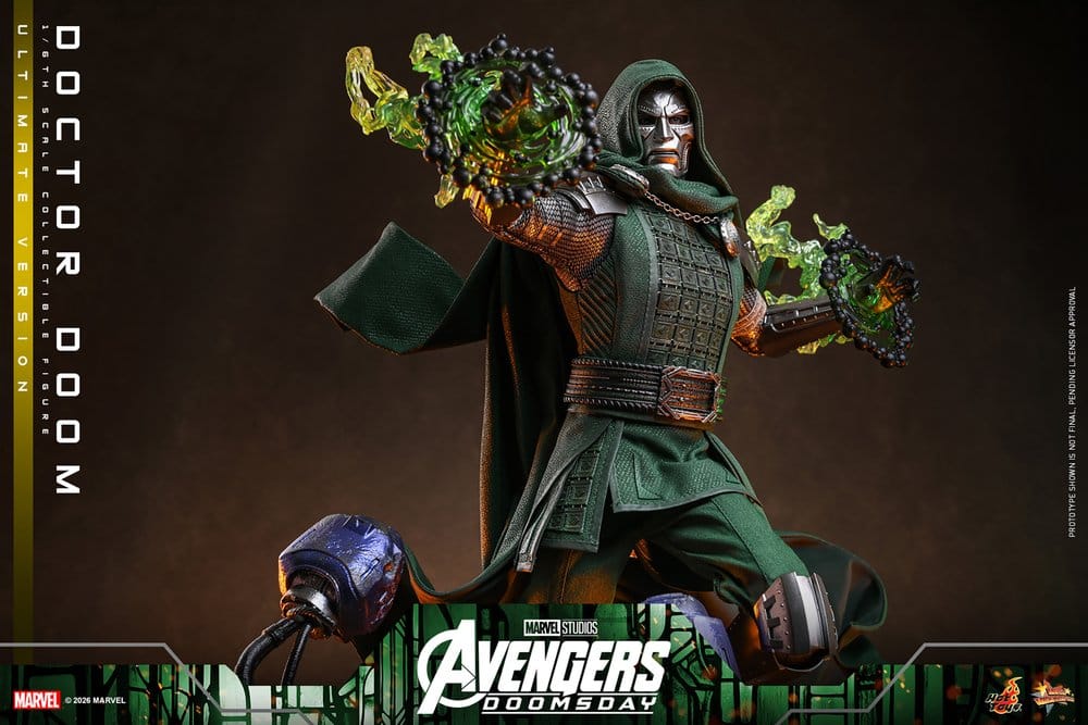 HOT TOYS - Avengers: Doomsday Movie Masterpiece Action Figure 1/6 Doctor Doom (Ultimate Version)