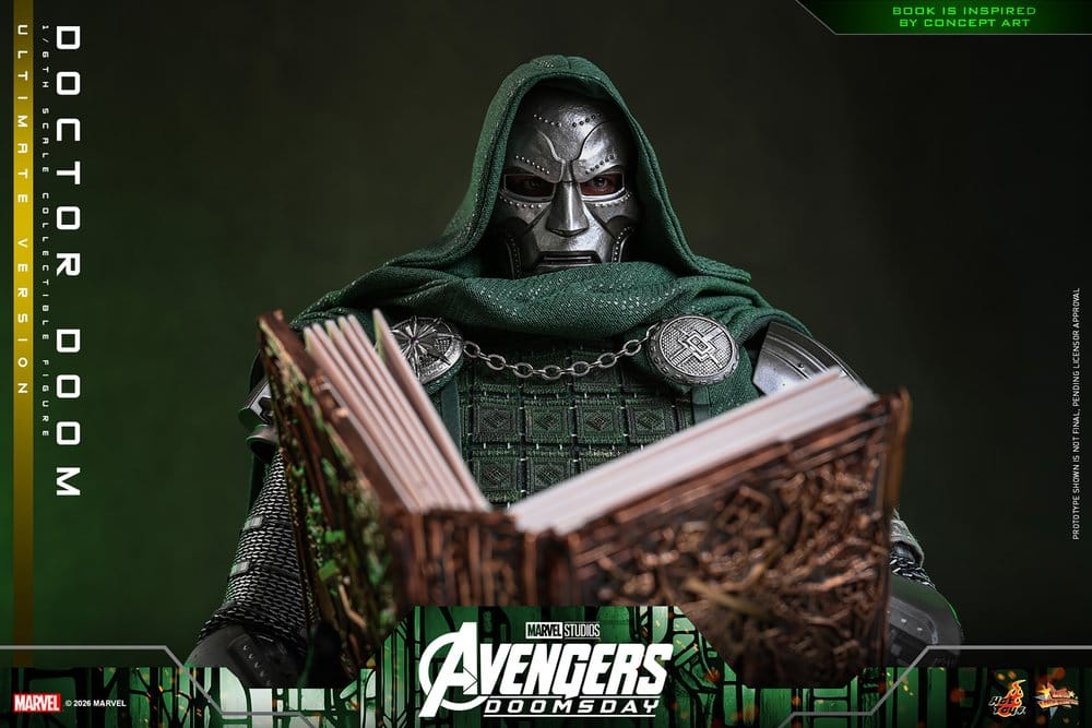 HOT TOYS - Avengers: Doomsday Movie Masterpiece Action Figure 1/6 Doctor Doom (Ultimate Version)