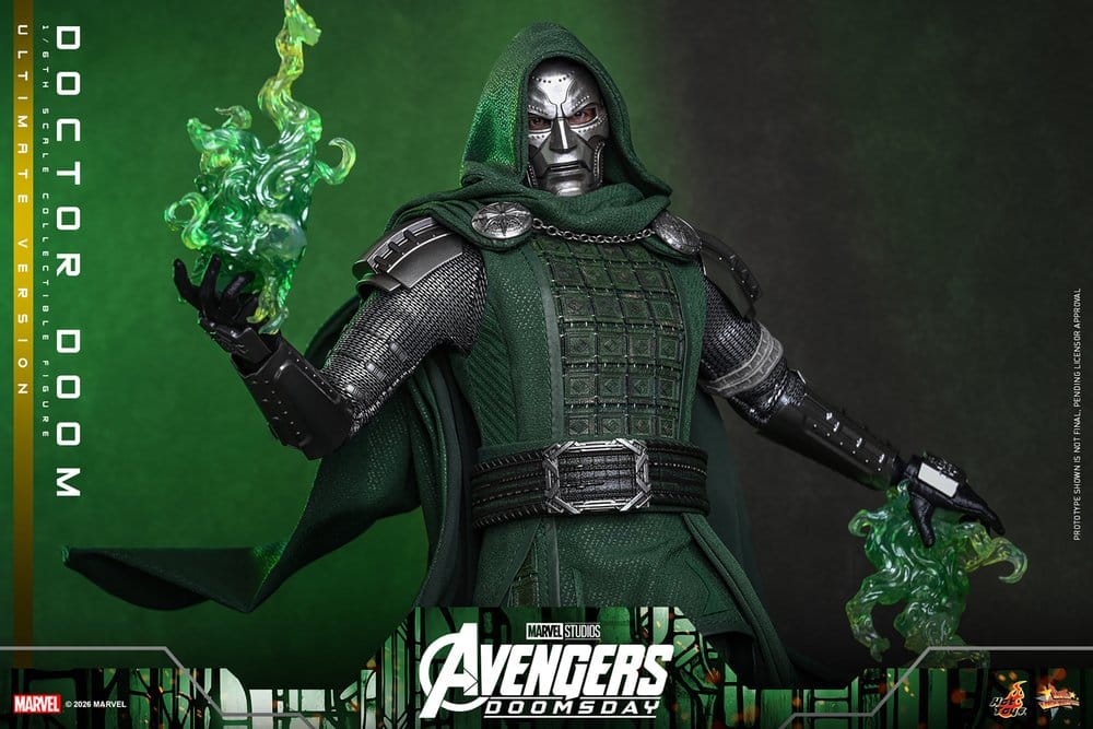 HOT TOYS - Avengers: Doomsday Movie Masterpiece Action Figure 1/6 Doctor Doom (Ultimate Version)